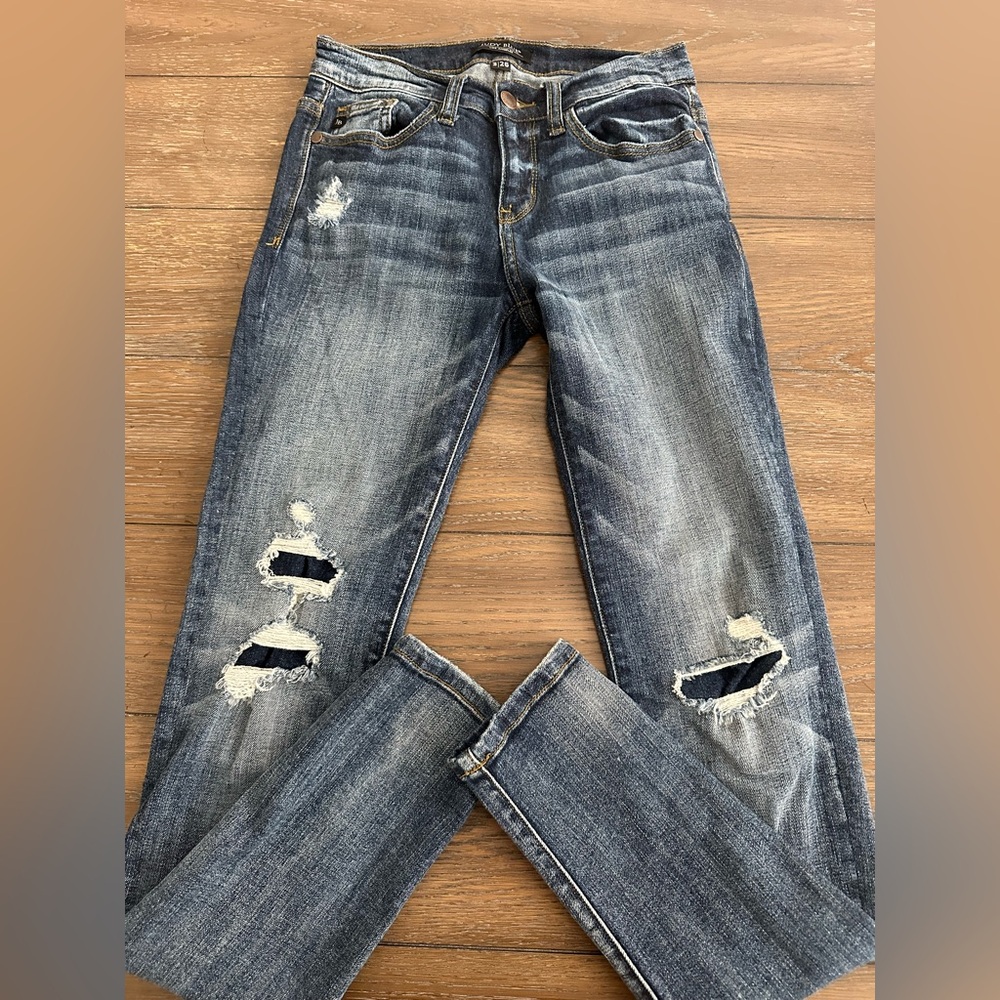 Judy Blue Skinny Fit Jeans Size 3/26 Gently Worn - Picture 2 of 6